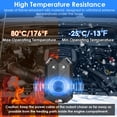 thumbnail image 4 of Imountek 2Pcs Under Hood Ultrasonic Rodent Repellent, Car Mouse Blocker with Strobe Light 3 Power Supplies for Vehicle Indoor, Black, 4 of 14