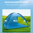 thumbnail image 3 of Big Beach Tent Ventilado Silver-Coated Rainproof Anti-UV Tiendas de campaña Likrtyny 5pb5gj2wd1nh2en0, 3 of 9
