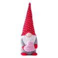 thumbnail image 2 of Gnomo de peluche con corazón de escritorio hecho a mano muñeca sin rostro juguete (corazón masculino S) Likrtyny juguetes de los niños, 2 of 9