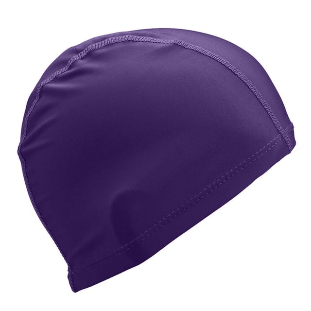 hengsof Boys' Solid Color Swim Cap, Stylish Elastic Comfortable Waterproof Swim Cap with Elastic Band Suitable for The Beach