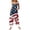 Navy(American Flag Stars Striped), variant on 4th of July Womens Jumpsuit Independence Day American Flag Stars Sleeveless Wide Leg Jumpers Loose Fit Adjustable Strap Overalls Jumpsuits Fashion Wide Leg Jumpers Royal Blue L