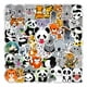 thumbnail image 1 of Pegatinas Panda Koala, 50 piezas, lindas pegatinas de animales de dibujos animados para niños y adolescentes, calcomanía V, 1 of 5