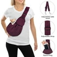 thumbnail image 1 of AUTOWT Dog Carrier Sling, Padded Adjustable Shoulder Strap Dog Carriers for Small Dogs Puppy, 1 of 8