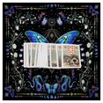 thumbnail image 6 of Butterfly Flower Tarots Tablecloth Divinations Cards Table Cloth Tapestry Astrologys Witchcrafts Deck Cloth Wall Decors, 6 of 8
