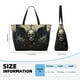 thumbnail image 4 of Disketp Vintage Winged Rose Skull Bolsa de Playa de Gran Capacidad, Bolso Impermeable y a Prueba de Arena para Mujer, Ideal para Playa, Piscina y Natación, 4 of 7