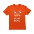 thumbnail image 1 of Tstars Boys Unisex Easter Holiday Shirts Trade Sister for Egg Siblings Kids Happy Easter Party Shirts Humor Funny Easter Gifts for Boy Toddler Infant Kids T-Shirt, 1 of 1