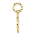 thumbnail image 2 of Diamond2Deal 10K Yellow Gold Solid Letter L Initial Charm Pendant for Women, 2 of 5