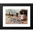 thumbnail image 2 of Charles Conder 18x14 Black Modern Framed Museum Art Print Titled - Tea-Time (1888), 2 of 5