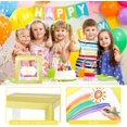 thumbnail image 4 of LIKAJON 1 Pack Gold Wedding Card Box, Transparent Gift Card Box for Wedding Decorations for Reception, Money Box for Bridal Shower Decorations Party Reception Anniversary Baby Shower, 4 of 8