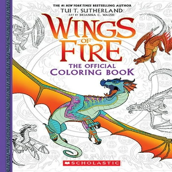 Wings of Fire: Official Wings of Fire Coloring Book (Paperback)
