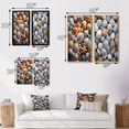 thumbnail image 4 of Designart "Beach Photo Seashell Euphony VII" Coastal Animal Wall Art Set Of 2 - Teal Beach Canvas Set For Living Room Decor, 4 of 7