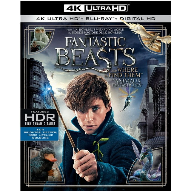 Les Animaux Fantastiques (4K Ultra HD + Blu-ray + HD Numérique) (Bilingue)