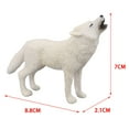 thumbnail image 3 of Figuras de juguete animal CUTICAT Figuras de lobo, 3 of 8