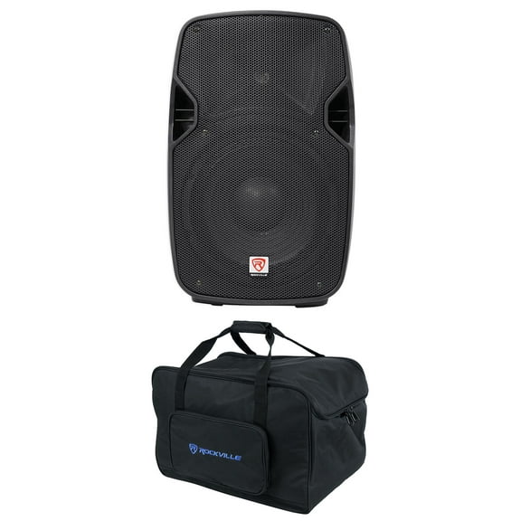 Rockville SPGN108 10" 800W DJ PA Speaker Cabinet 8-Ohm Carry Bag