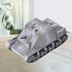 thumbnail image 5 of Kits de construcción de tanques blindados, juguete educativo, modelo de mortero, kit para regalos navideños gris, 5 of 8
