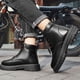 thumbnail image 1 of Botas altas de cuero para Hombre, botines de motocicleta a la moda, zapatos de invierno con cordones, 1 of 5