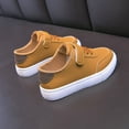 thumbnail image 5 of HUANBAI Breathable Barefoot Sneakers For Kids Flexible Sole Wide Toe Lightweight Athletic Shoes For Boys And Girls ,(15-18 Months Yellow) Size ,7, 5 of 5