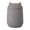 Gray-3, variant on GOFLIC Small Pet Cremation Urn 6.3 Inch Sealed Stone Memorial Jar for Ashes Hair, Keepsake Urn for Dogs Cats with Airtight Lid, Gray Black White