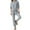 Gray, variant on ibuvkizy Fall Two Piece Sets for Women 2025 Early Fall Solid Color Casual Sports Hoodie Corset Pant Suit Long Sleeve Crewneck Blouse/shirt Suit Gray,XXXL