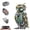 【13094-2】Remote Control Electric Owl (Motorized with App Control + Light Emitting) - 1296 pieces, variant on 1296PCS USB Rechargeable Motorized Cyberpunk Mechanical Owl Building Blocks Steampunk Sci-Fi Robot Decor Model with Linked Gear Drive Motor, Ages 12+
