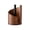 Brown, variant on Large Capacity Wooden Paper Towel Holder Freestanding Base Countertop Design Paper Towel Stand Holder Ornament Storage Wooden