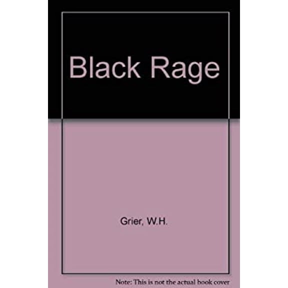 Pre-Owned Black Rage (Hardcover) 9780224616348