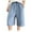 style-02 Blue, variant on JUMEYU Boys Uniform Shorts Baby Boys Shorts Toddler Pull On Jogger Short Girls Cotton Pants with Pocket 3t 4t (Blue,3-4 Years)