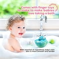 thumbnail image 3 of Aodebiao Fizzing Bath Bomb with Surprise Finger Puppet Inside, Natural Scented Bubble Bath for Sensitive Skin, Fun Bathtime Toy Gift for , Handmade Slow Dissolve Bath Ball with Essential Oils, 3 of 7