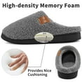 thumbnail image 5 of Ablanczoom Womens Slippers: Comfort Memory Foam Winter House Shoes Non-Slip Slippers for Women, 5 of 6