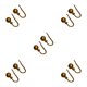 thumbnail image 3 of Advancent 2 piezas cortina Tieback en forma de U elegante antioxidante hogar sala de estar gancho sujetador accesorios cian bronce Type2 NO2, 3 of 6