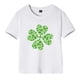 thumbnail image 1 of Gibobby Blusas Holgada Camisetas estampadas de manga corta para niños y niñas, ropa para Festival de verano (Verde, 2-3 Años), 1 of 4