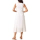 thumbnail image 3 of INSPIRAR CHIC Vestido de Verano sin Mangas para Mujeres, Escote Redondo, Corte Suelto, Estilo Midi Casual, Beige-1 XL, 3 of 6