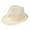 White, variant on ZACPNCV Sun Hat Straw Fedora Hats for Men Women Beach Hat Panama Hat Men Wide Brim Summer Hats Gray Free Size