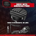 thumbnail image 6 of InTimesAuto 55MM 2.15 Inch Wheel Center Caps for Ford 6M211003AA Rim Wheel Center Hub Caps, Pack of 4 Gloss Black with American Flag, 6 of 7