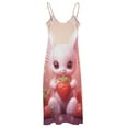 thumbnail image 5 of Easter Bunnies Rabbits Sleeveless Dress Woman Fashion Long Dresses Women's Summer Suit Dress Summer 2025 Women, 5 of 7