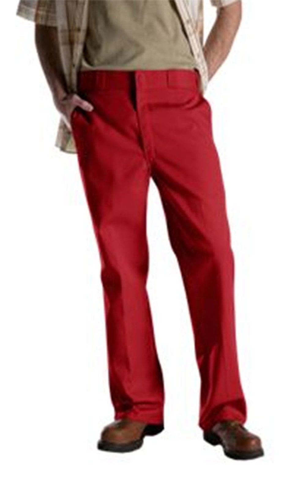 Men's Durable Original Work Pants RED 28x30 - Walmart.com