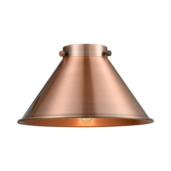Innovations Lighting - Briarcliff-Light Metal Shade in Traditional Style-10
