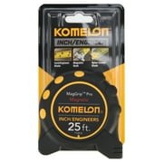 Komelon 25ft Mag Grip Pro (inch/engineer) Tape Measure 7125IE