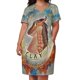 thumbnail image 3 of ¡Inspiración en Alas de Fuego! Clay the Dragon de L. Gottshall, vestido holgado con bolsillos, vestido de fiesta para mujer., 3 of 7