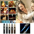 thumbnail image 2 of HLONK 2-Pack Butane Torch Lighter Refillable Lighters for Candle Lighting Camping BBQ and Kitchen Use, 2 of 9