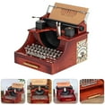 thumbnail image 3 of KAKOWELY 1Pc Creative Typewriter Shape Music Box Retro Musical Box Ornament Box Gift,5.31"X5.71"X4.33", 3 of 5