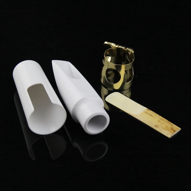 Clip para cabeza de flauta de saxofón alto, sombrero, accesorios para saxofón, cabeza de flauta alto, clip de metal para cabeza de flauta blanca