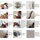 thumbnail image 4 of Reloj de pared con espejo de superficie 3D, reloj de pared sin marco para bricolaje, diseño moderno, relojes de pared grandes y silenciosos, pegatinas para sala de estar, dormitorio, decorac, 4 of 4