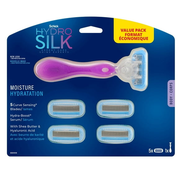 Schick Hydro Silk Women’s Razor System Value Pack