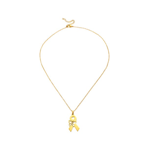 Collar Elegante de la Cinta de la Mariposa Del Día Del Cuidado de las Mujeres
