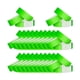 thumbnail image 2 of 100 pulseras autoadhesivas con nombre e identificación para eventos y conciertos. Verde fluorescente, 2 of 9