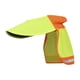thumbnail image 5 of Pantalla para casco con banda reflectante, protector de cuello refrescante para verano para mujer Verde, 5 of 9