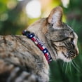 thumbnail image 2 of Buckle-Down Breakaway Cat Collar With Bell, Plastic Clip, Easy Adjustable, Texas Flag Texas, 8.5 to 12 Inches 0.5 Inch Wide, 2 of 4