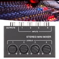 thumbnail image 1 of Divisor Pasivo De 4 Canales, Mezclador Pasivo Plug And Play CX400 Profesional De Bajo Ruido Para Barra Pequeña Para Reproductores De Cinta , 1 of 7