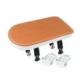 thumbnail image 4 of koolsoo Bicycle Rear Seat Cushion Lightweight 30x15x3.5cm Simple Assembly Waterproof Brown, 4 of 9